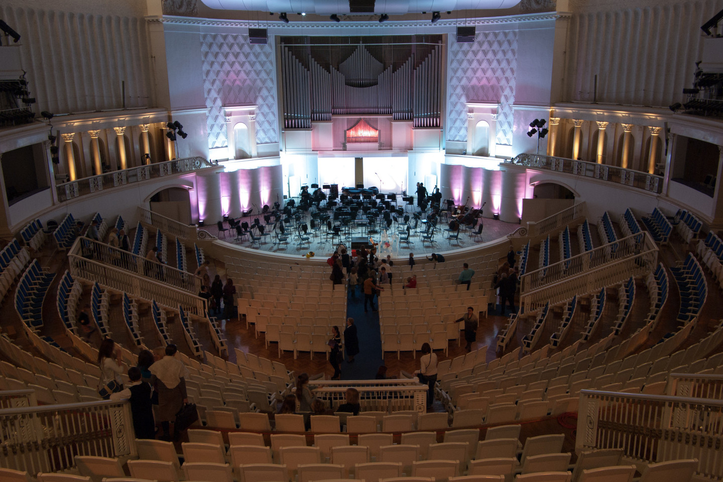 P.Čaikovskio konkurso nugalėtojai paskelbti Maskvos filharmonijos P.Čaikovskio salėje.
