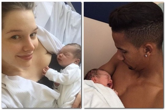 Muilo operų žvaigždė Helen Flanagan susilaukė dukrelės
