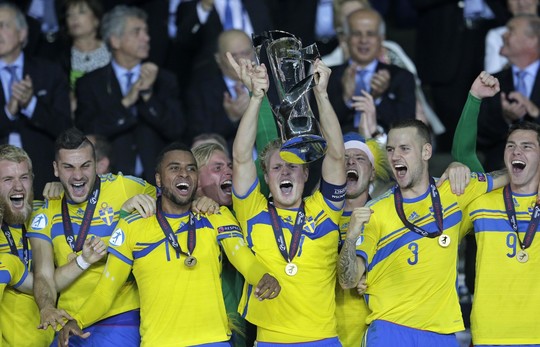 Švedijos rinktinės triumfas Europos jaunimo čempionate