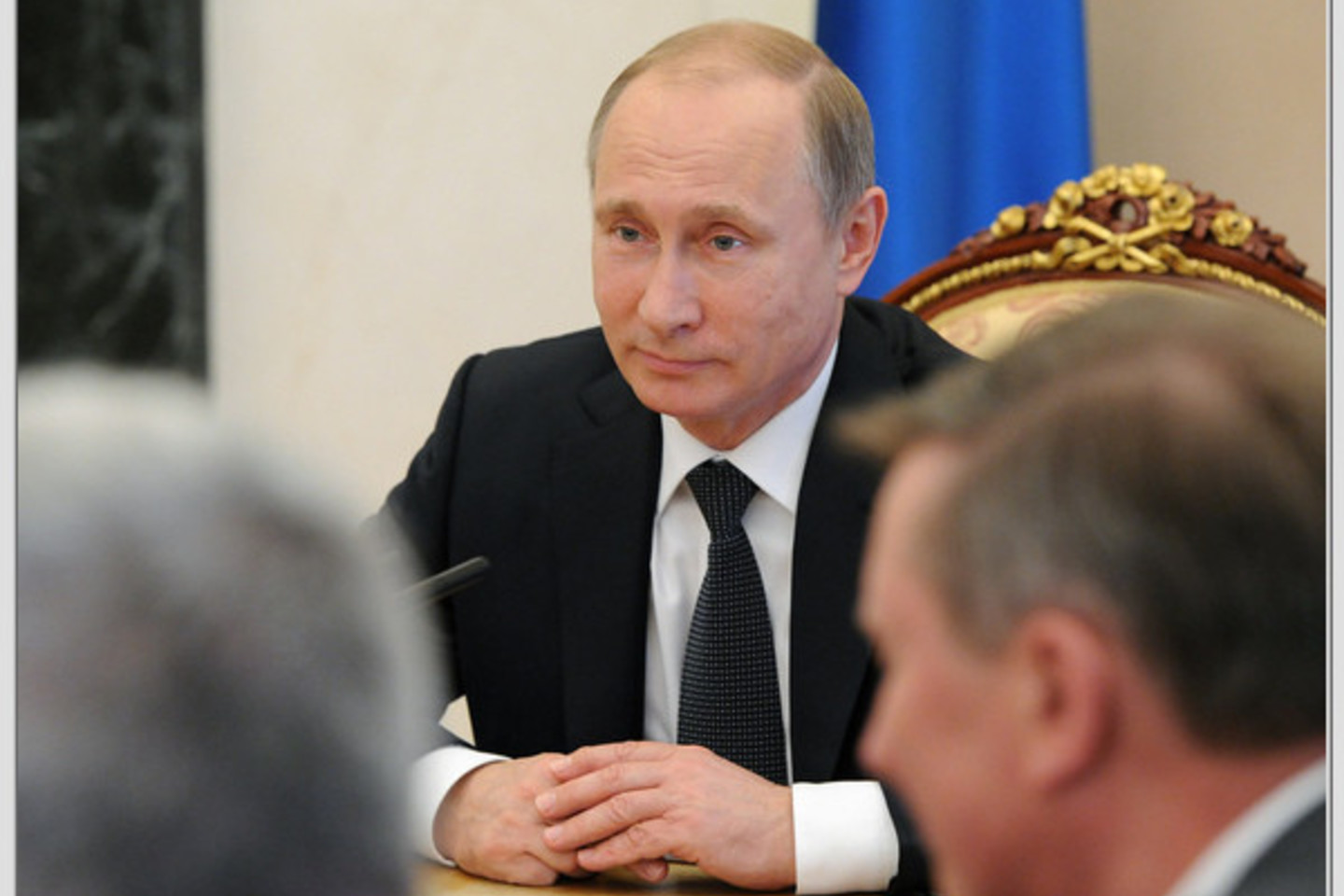 Rusijos prezidentas V.Putinas.