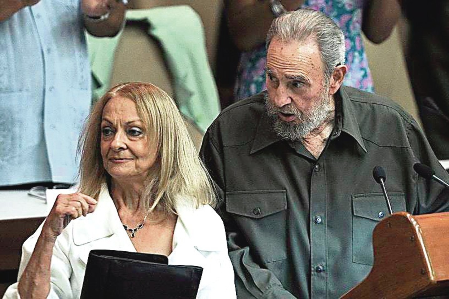Svarbiausia F.Castro moteris – antroji žmona D.Soto del Valle. Juodu susilaukė penkių sūnų, kurie pavadinti vardais, prasidedančiais raide A.<br>AP, AFP, „Reuters“, „Scanpix“ ir „ViDA Press“ nuotr.