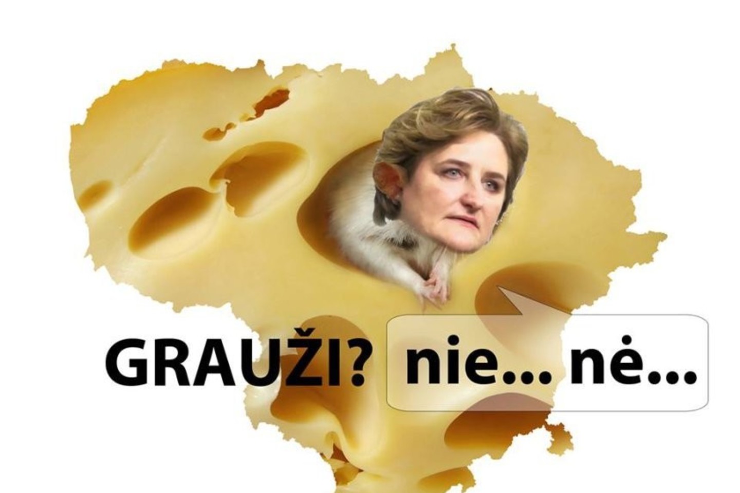 Seimo pirmininkė Loreta Graužinienė – memų herojė.
