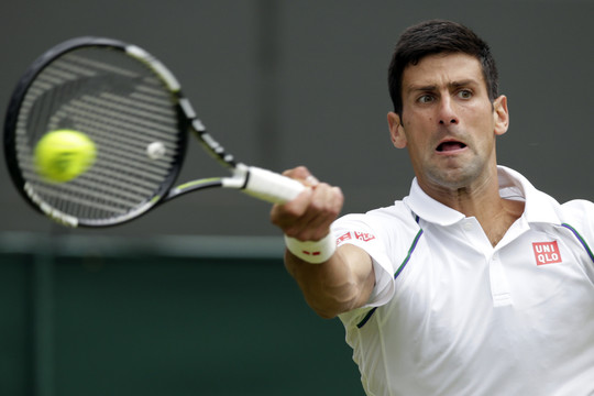 Atsigavęs N. Džokovičius kovos su R. Berankio skriaudiku