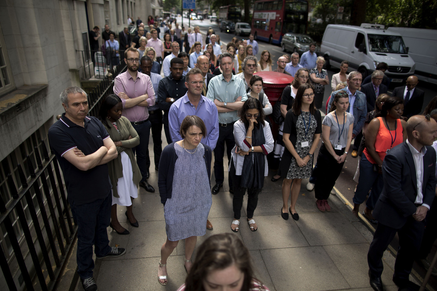Britai paminėjo Londono sprogdinimų metines.<br>AP nuotr.