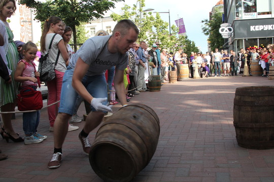 Statinės ridenimo varžybose netrūko azarto ir sportinio pykčio