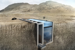 Vila ekstremalams: pakibusi virš jūros su baseinu vietoj stogo