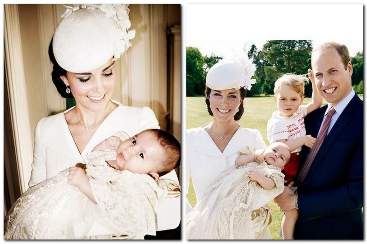 Paviešintos oficialios princesės Charlotte krikštynų nuotraukos.