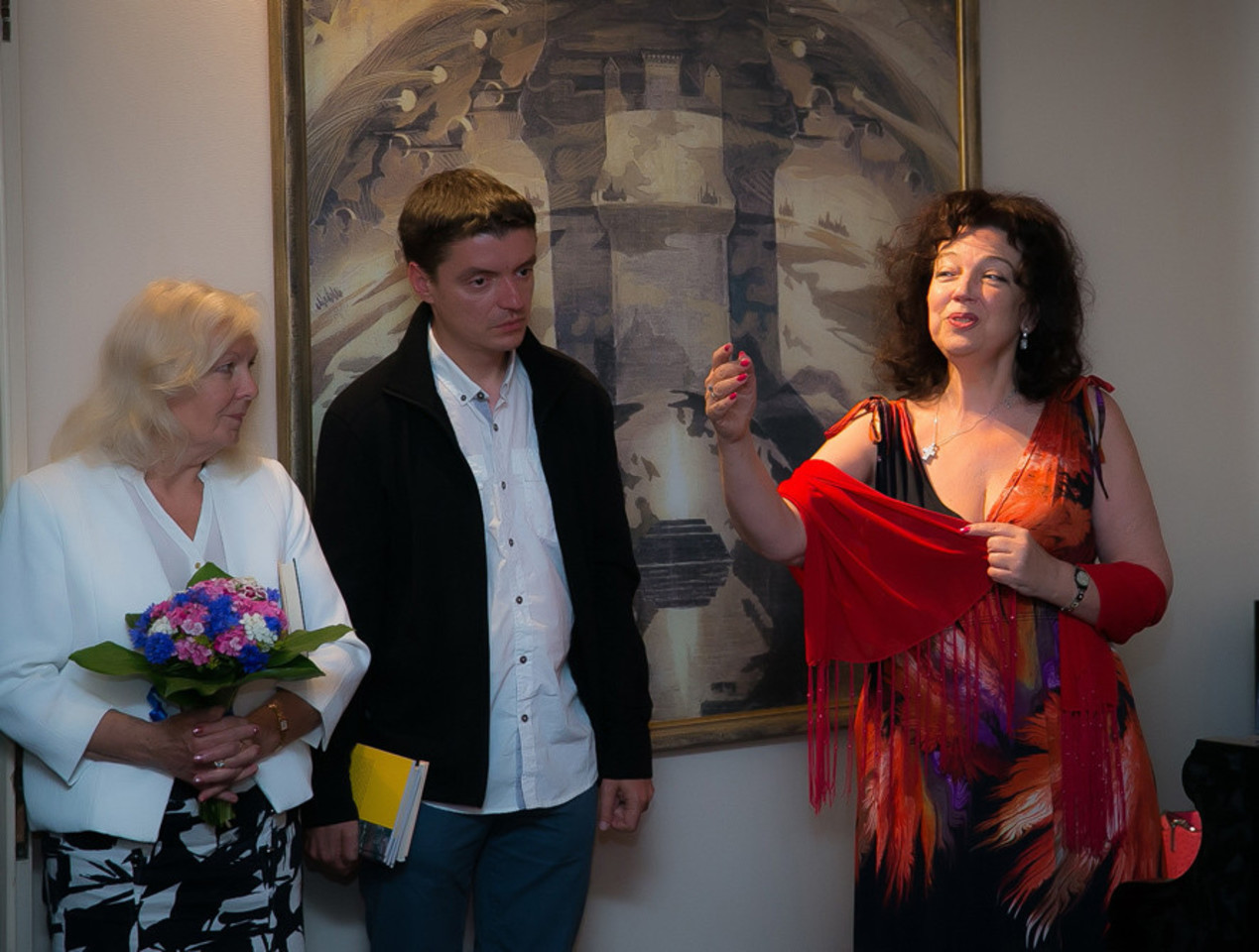 Dainininkė J.Leitaitė jausmingai atliko R.Rodgerso dainą „Edelveisas“.