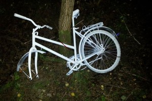 Vandalai sudarkė tragiškai žuvusio dviratininko atminimą