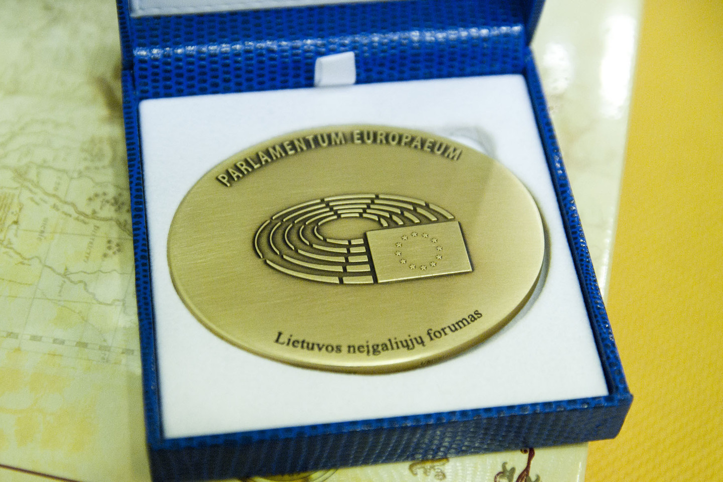 Lietuvos neįgaliųjų forumas šiemet gavo Europos piliečio apdovanojimą.<br>E. Skipario nuotr.