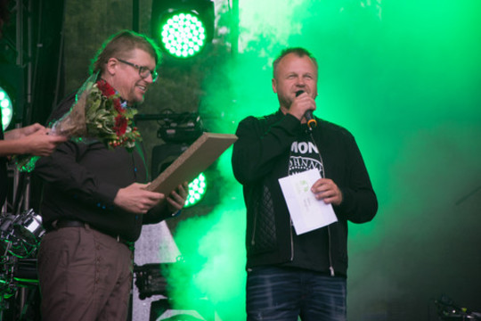 Žagarėje linksmai išdalinti muzikos apdovanojimai ŠAMA