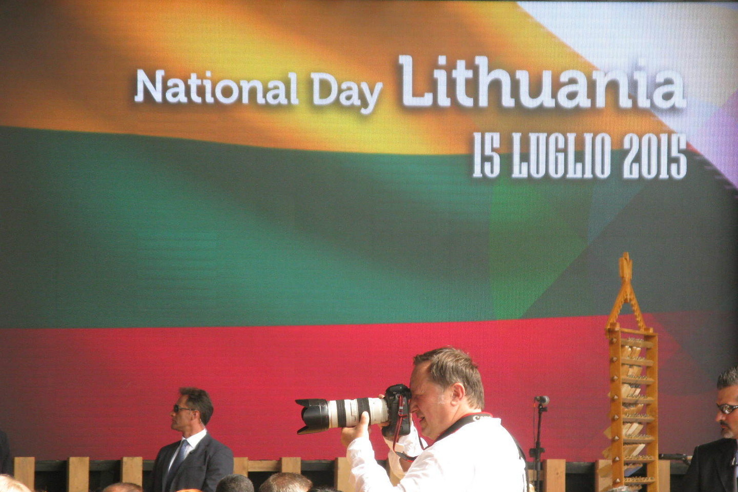 Prezidentė Dalia Grybauskaitė, Milane vykstančioje pasaulinėje parodoje „Expo 2015“ trečiadienį atidariusi Lietuvos nacionalinę dieną, pabrėžė šios parodos reikšmę ieškant naujų rinkų.<br>E.Grižibauskienės nuotr.