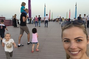 Gražuolė Goda Alijeva Azerbaidžane jautėsi lyg karalienė