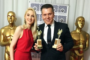 Filmo sėkme Madride A. Brokas džiaugėsi su dainininke K. Ivanova