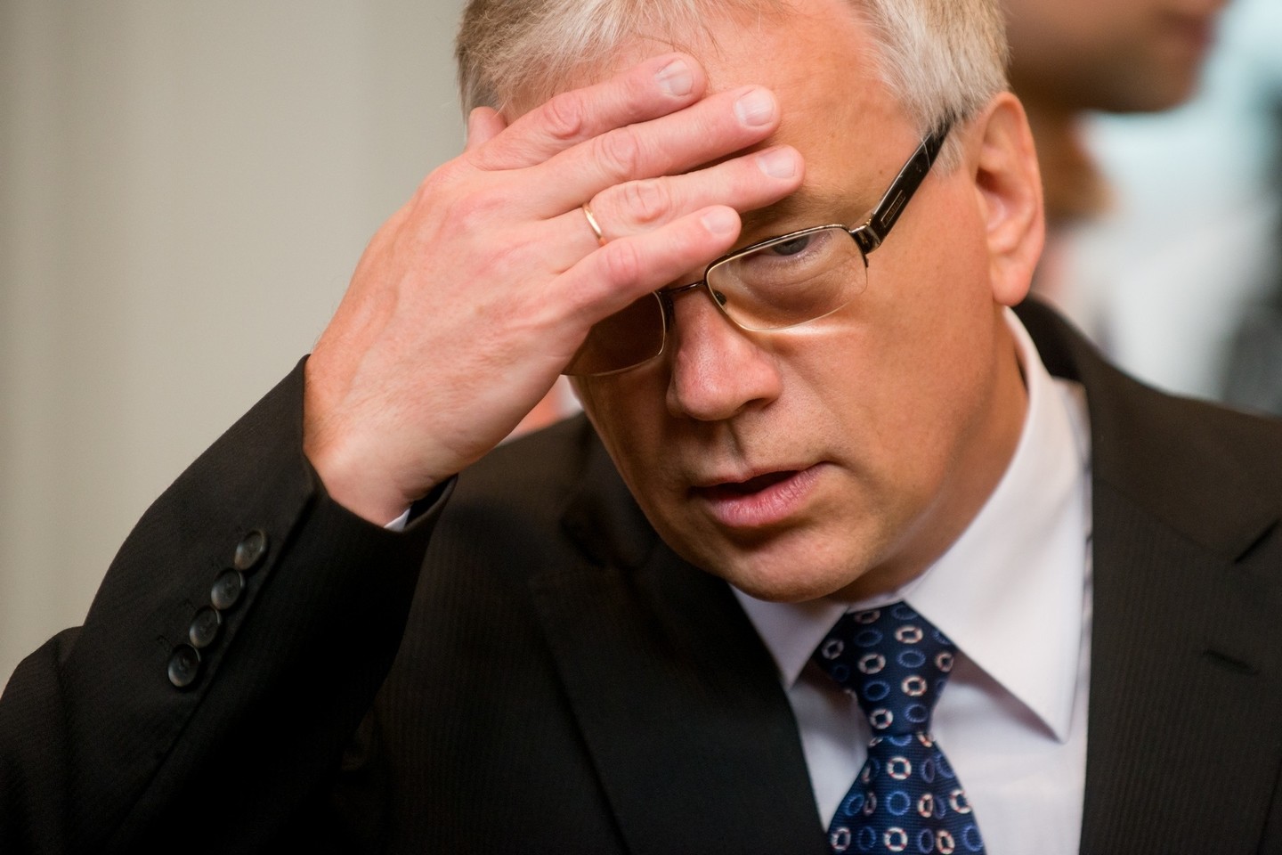Finansų ministras Rimantas Šadžius.