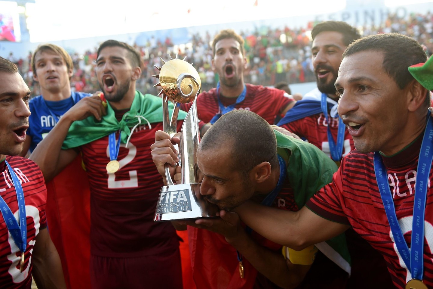 Portugalai finale pranoko Taičio komandą.<br>AFP/Scanpix nuotr.