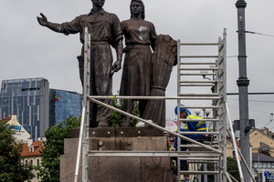 Vilnietė rėžė: „Sostinė persipjovė venas ir plūsta krauju“