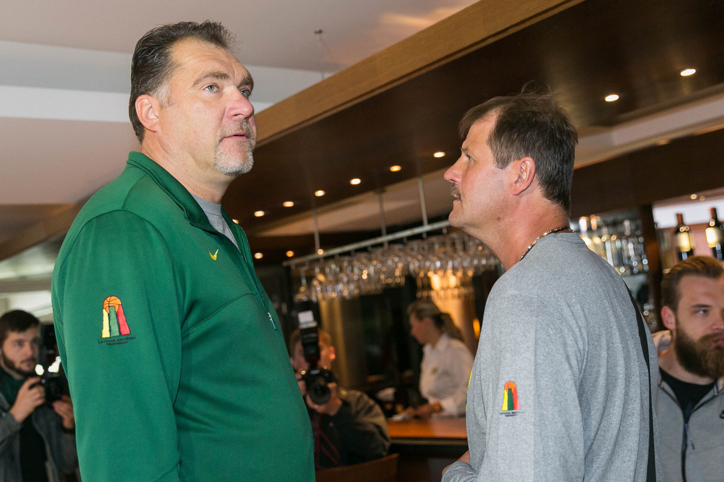 Į rinktinės stovyklą atvyko ir A.Sabonis.