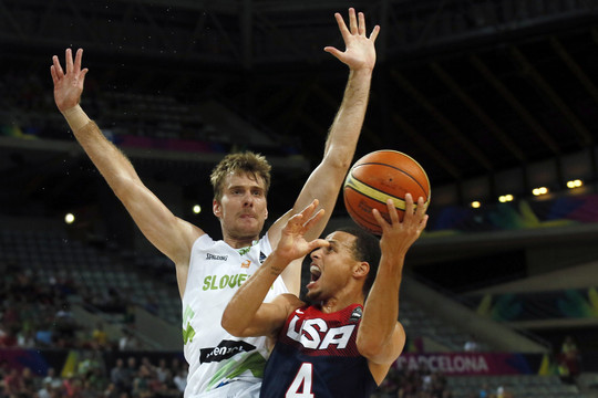 Nukraujavusi Slovėnijos rinktinė didelių tikslų nekelia