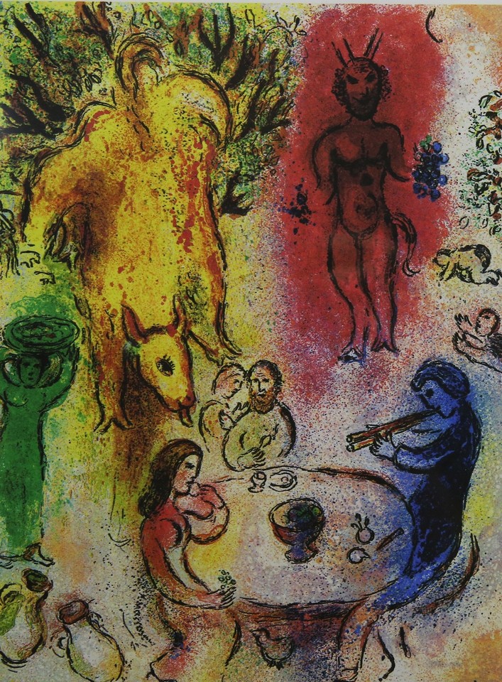 Lietuvos teatro, muzikos ir kino muziejuje surengta žinomo dailininko Marco Chagallo paroda „Stebuklo laukimas“.<br>R.Danisevičiaus nuotr.