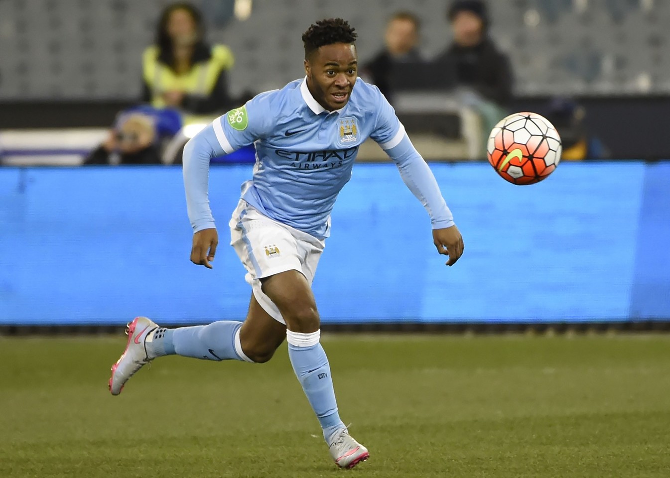 R.Sterlingas sužaidė rungtynes su „Manchester City“.<br>AFP/Scanpix nuotr.