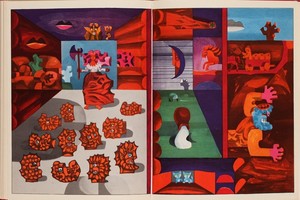 Indus domina sovietinės Lietuvos vaikų knygų iliustracijos