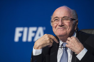 S. Blatteris šypsosi: futbolo imperatorius pasiekė pergalę