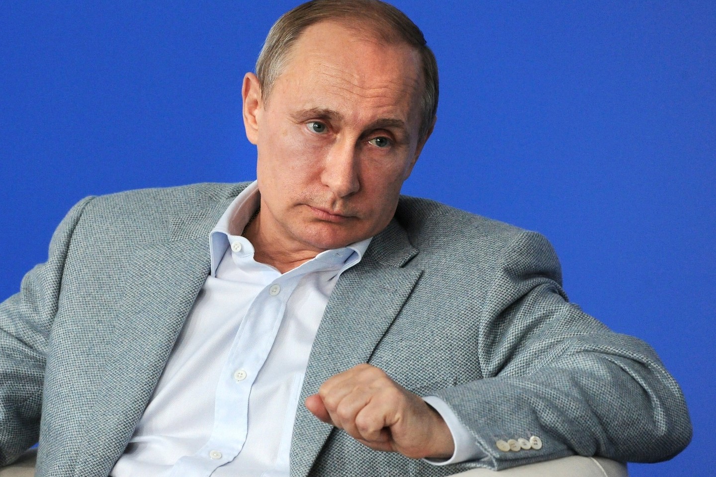Vladimiras Putinas vietą, kurioje planuojama rengti KVN (Linksmųjų ir išradingųjų klubo) festivalius.