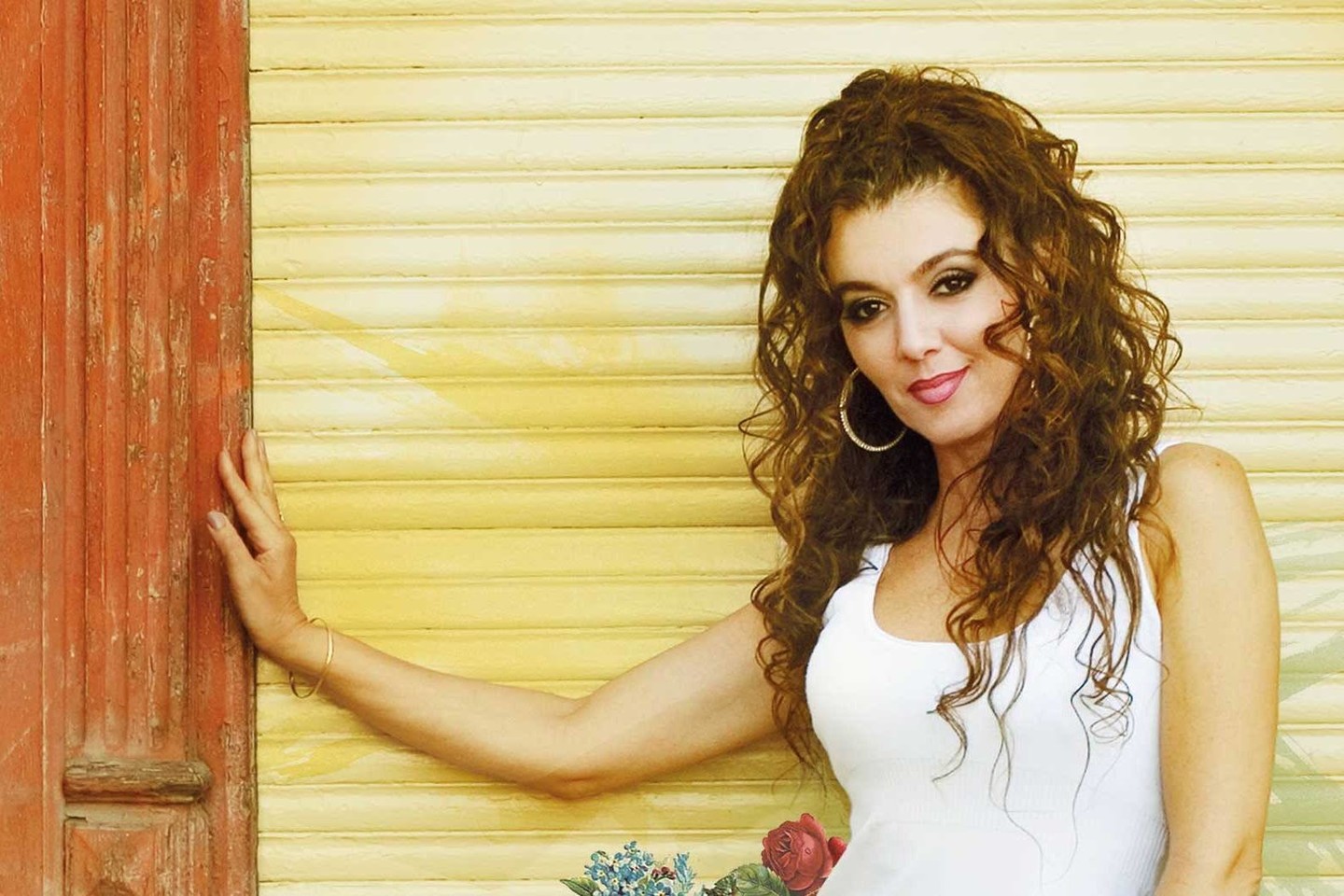 Festivalio viešnia L.Dahab dainomis pasakos Argentinos ir savo pačios istoriją.