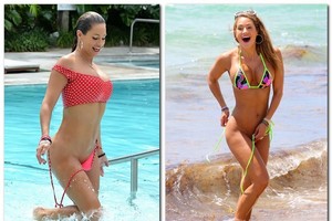 Jennifer Nicole Lee niekaip nesiseka išlaikyti kelnaičių vietoje