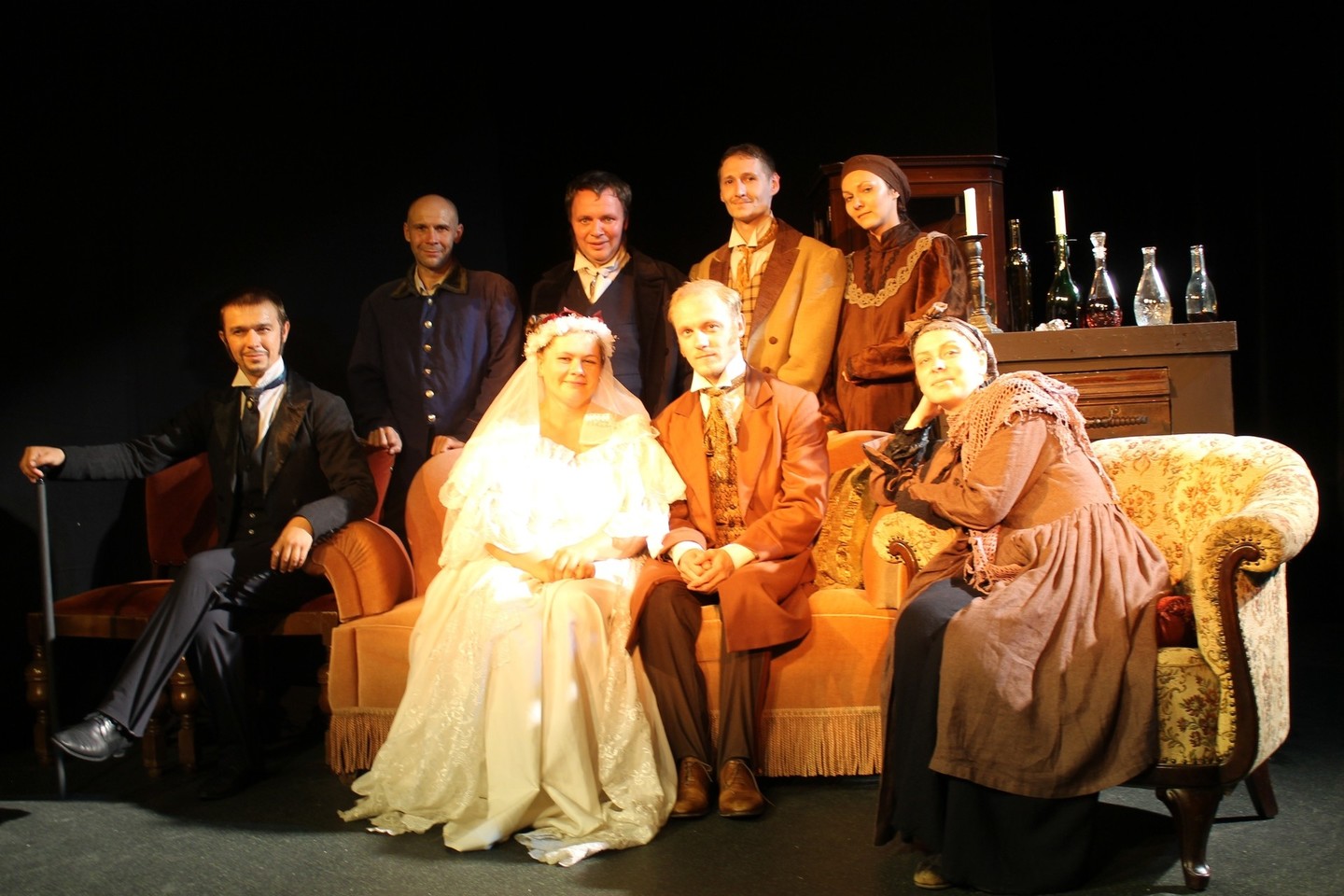 Permės teatras nustebino druskininkiečius mistiniu spektakliu.