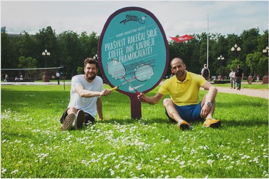 Badmintonininkas K.Navickas kviečia į „Vilniaus plunksną“