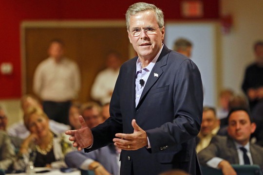 Kandidatas į JAV prezidentus J. Bushas žada imigracijos reformą