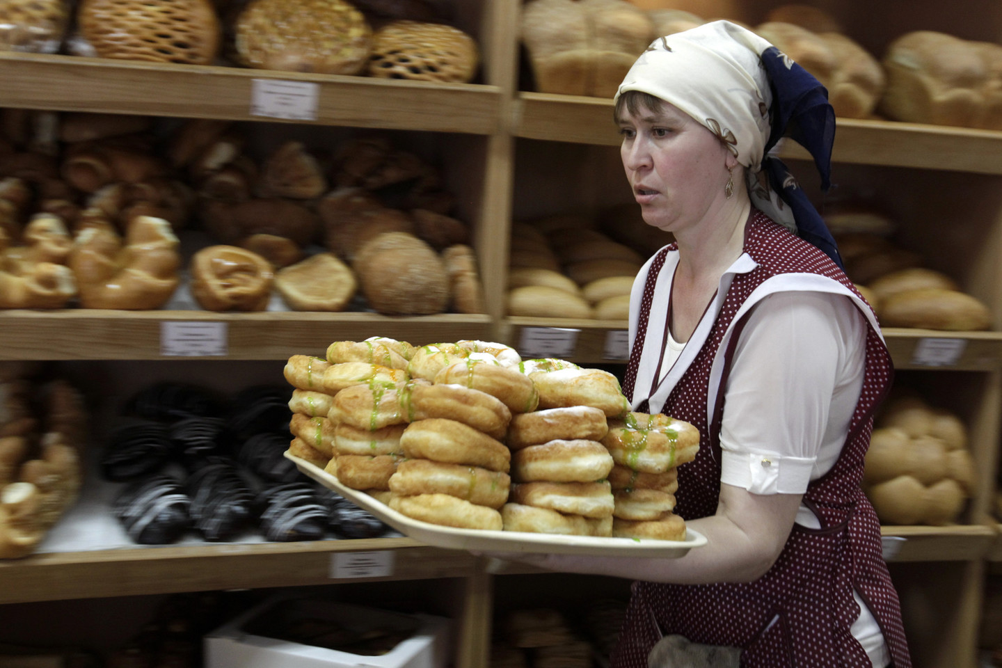 Rusijos ūkis per pirmąjį šių metų pusmetį susitraukė 3,4 proc.<br>Reuters/Scanpix nuotr.