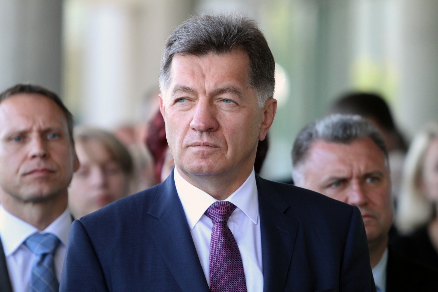 „Tikimės, kad po kurio laiko jie visi sugrįš į Klaipėdą“, – sakė premjeras Algirdas Butkevičius.