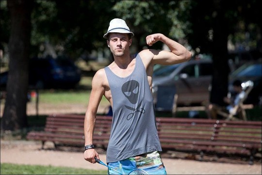 A. Gilytė žaisiantiems badmintoną pataria pasileisti plaukus