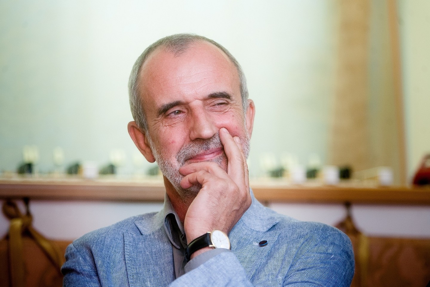 Teatro režisierius Rimas Tuminas šiuo metu vadovauja Jevgenijaus Vachtangovo teatrui Maskvoje.