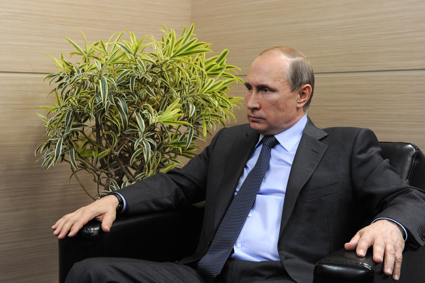 V.Putinas sulaukė provokuojančio klausimo.