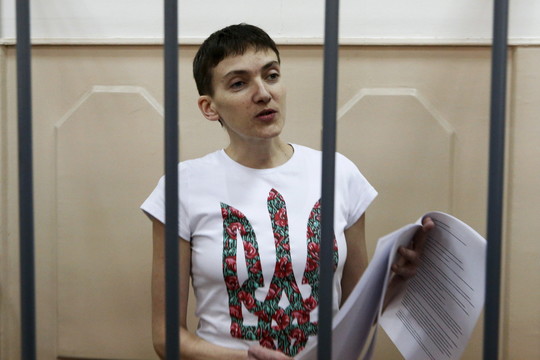 N. Savčenko: Ukrainai – didvyrė, rusams – „šėtono dukra“