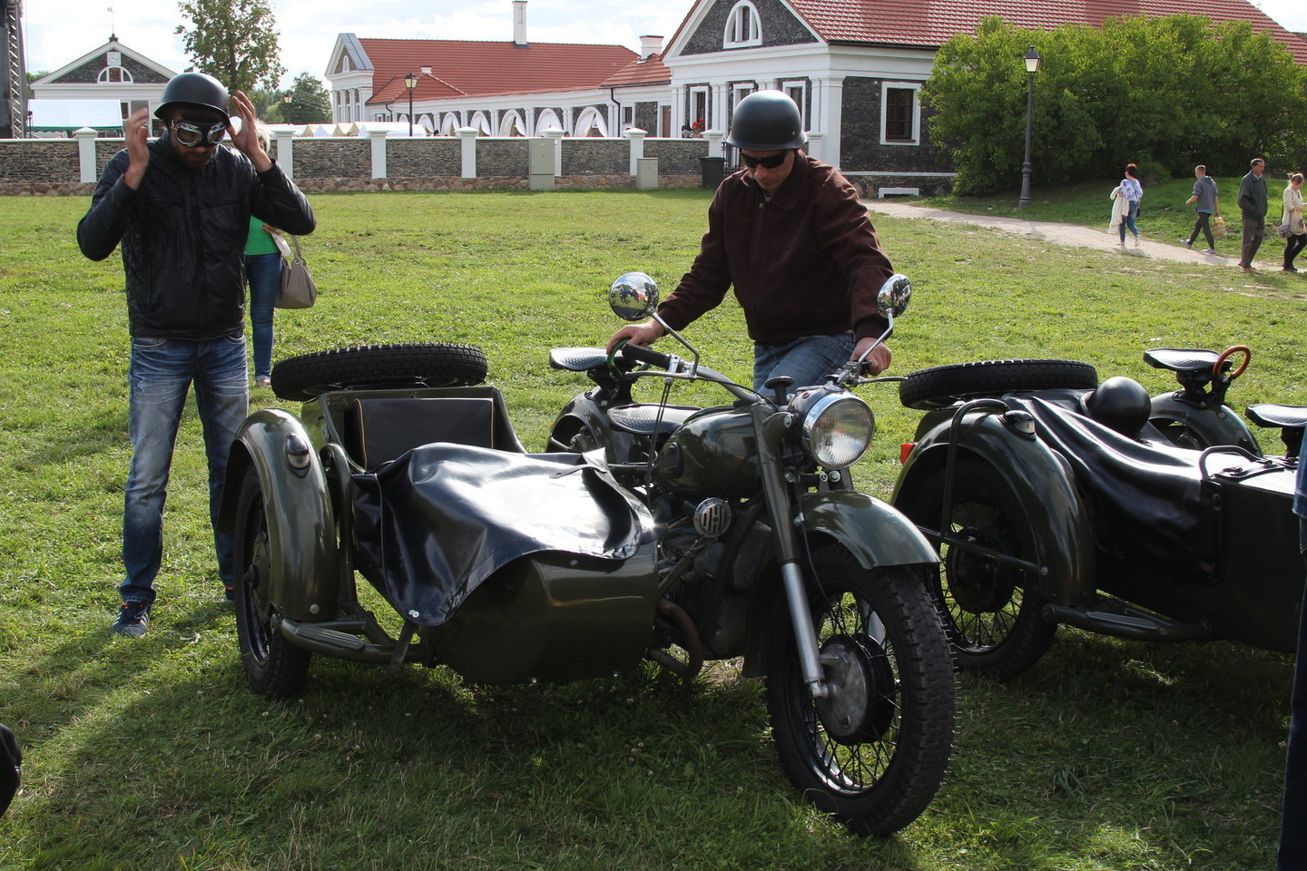 Dėmesį traukė ir senoviniai motociklai.<br>R.Vitkaus nuotr.