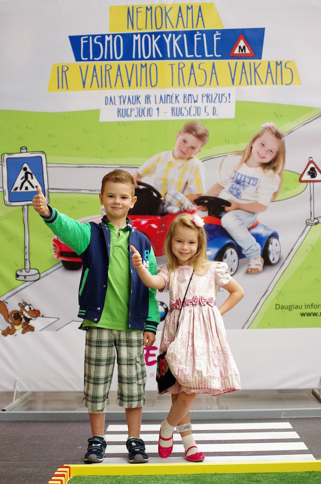 Kaune atidaryta pirmoji vairavimo mokykla vaikams