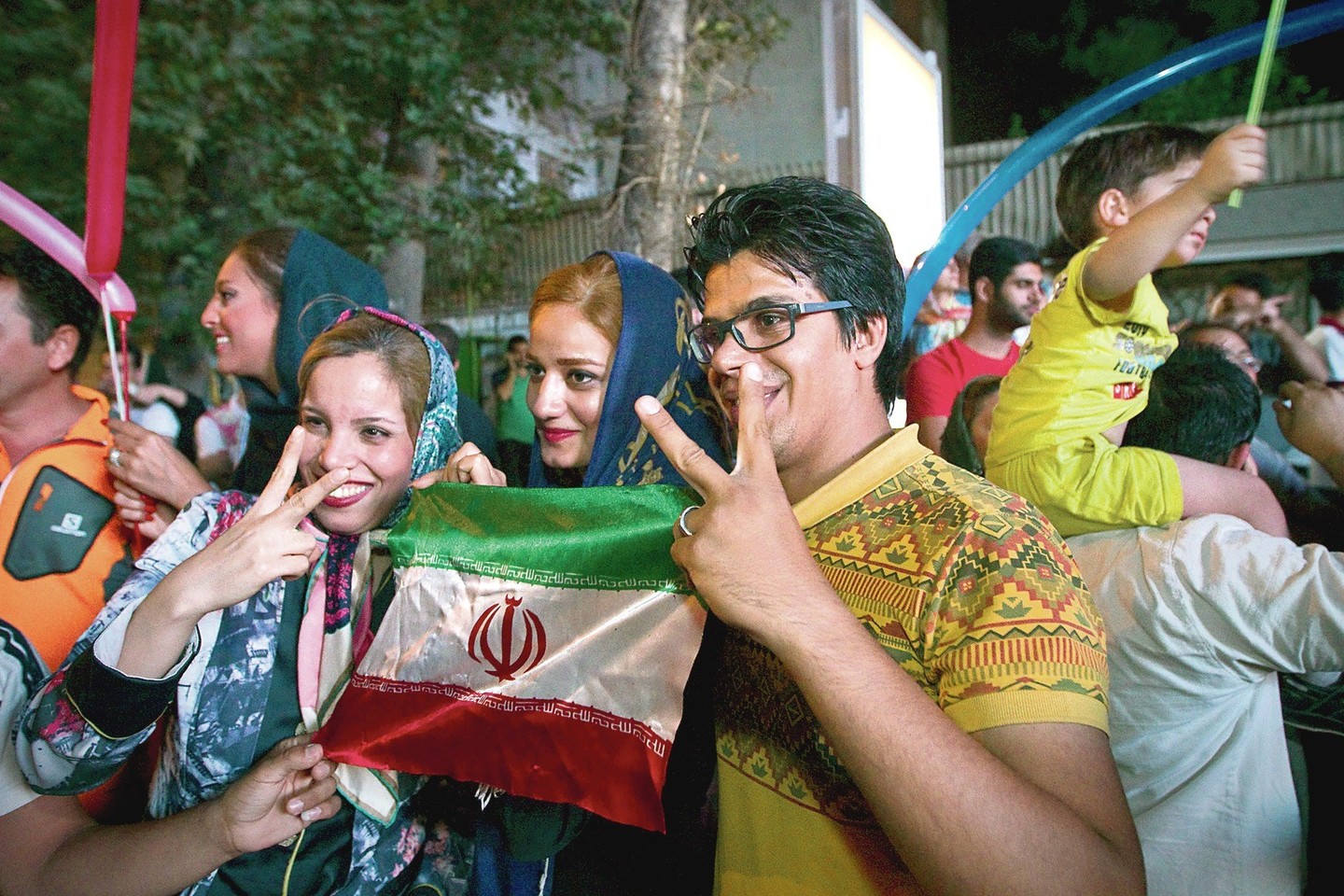Irane žinia apie susitarimą su pasaulio galingaisiais buvo sutikta džiaugsmingai.<br>„Reuters“/„Scanpix“ nuotr.