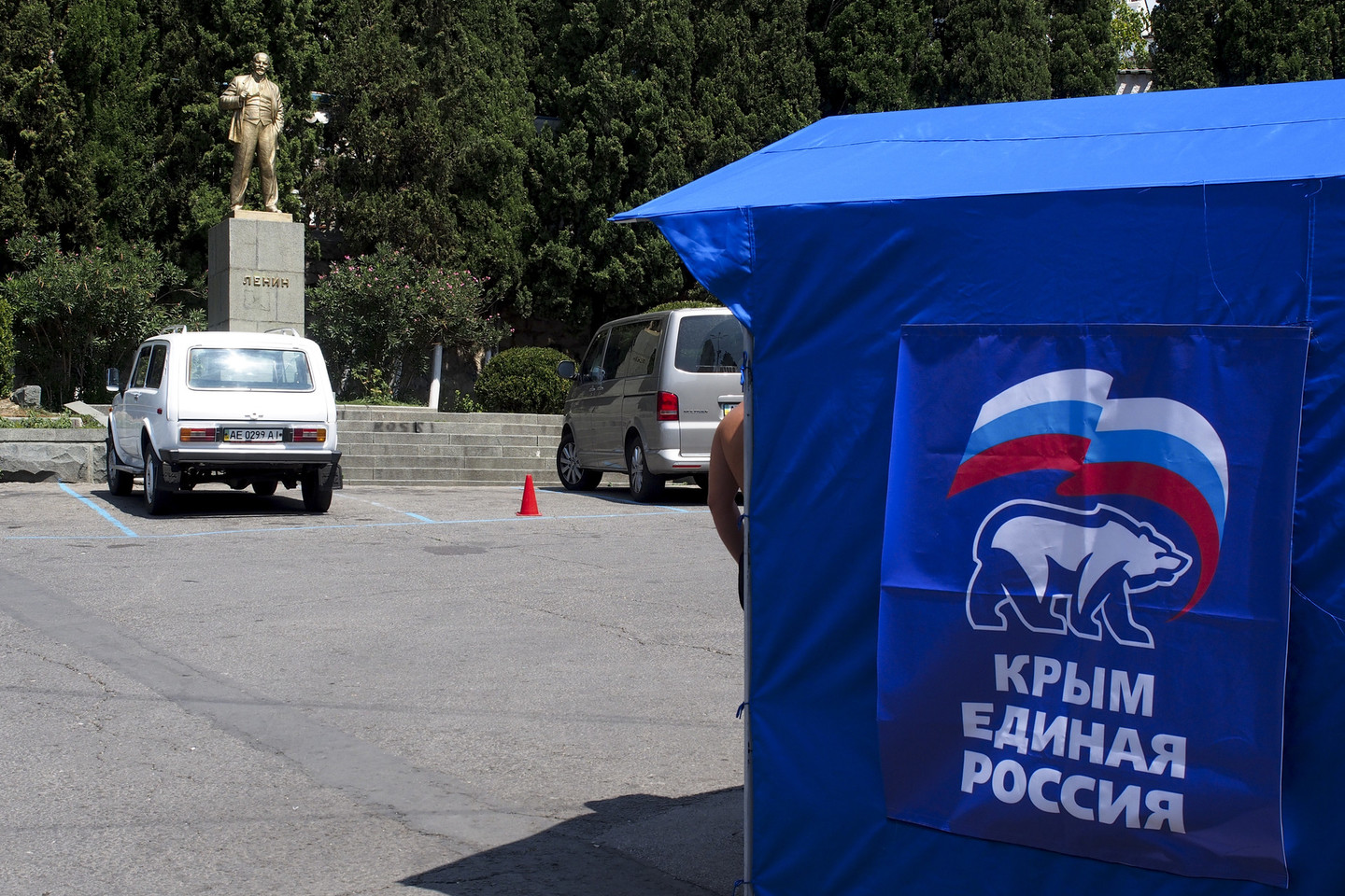 Ką įvežti iš Ukrainos, o ko – ne, ties Krymo vartais sprendžia Rusijos tarnybų inspektoriai.<br>V.Ščiavinsko nuotr.