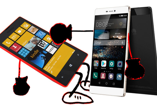 „Huawei“ išstūmė „Microsoft“ iš mobiliųjų pardavimo prizininkų