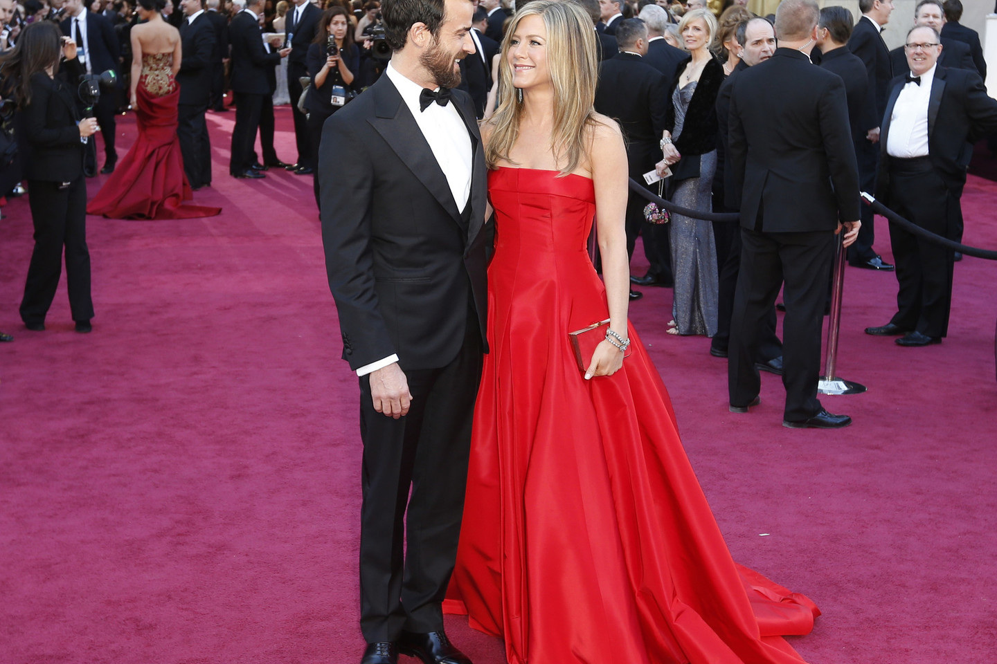 Jennifer Aniston ištekėjo už Justino Theroux.<br>Scanpix nuotr.