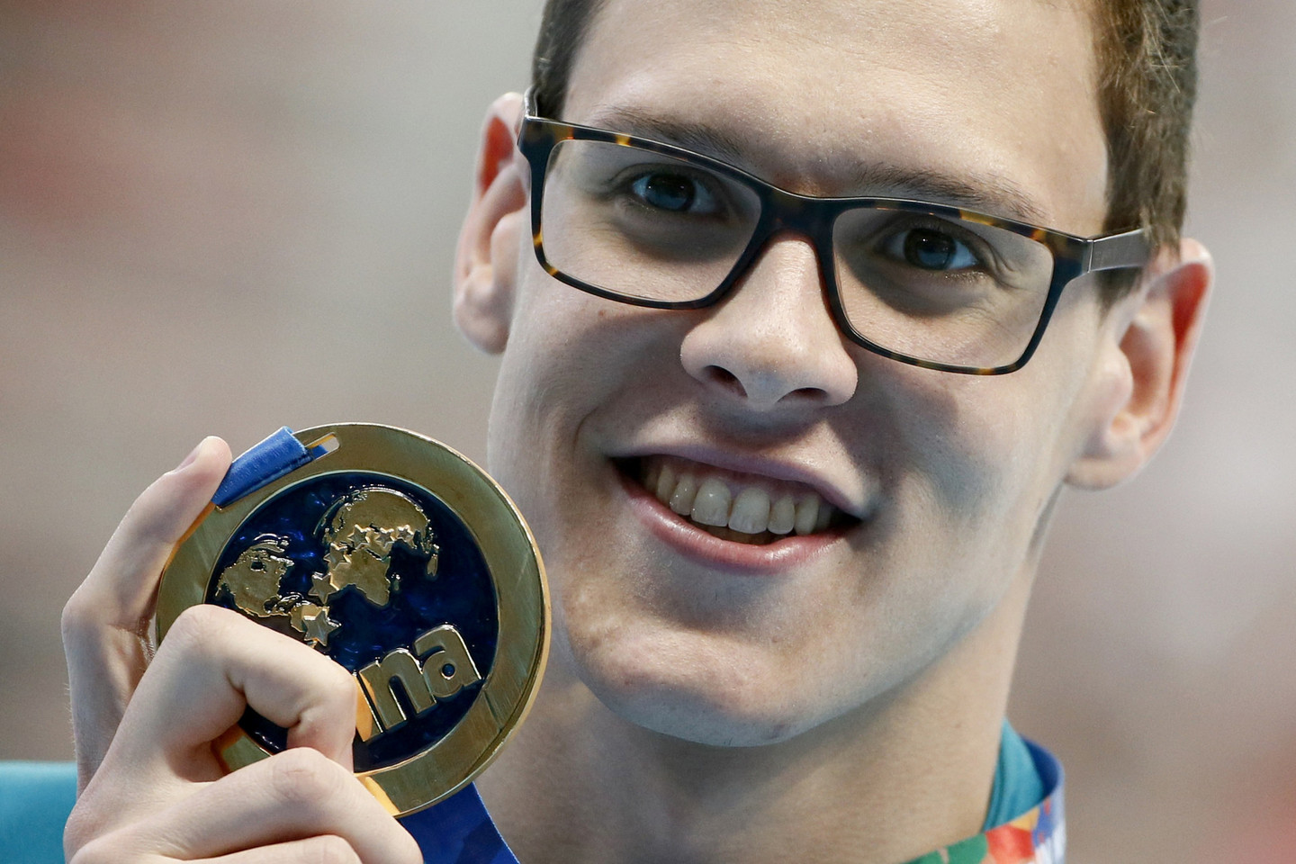 M.Larkinas laimėjo 200 m plaukimo nugara varžybas.