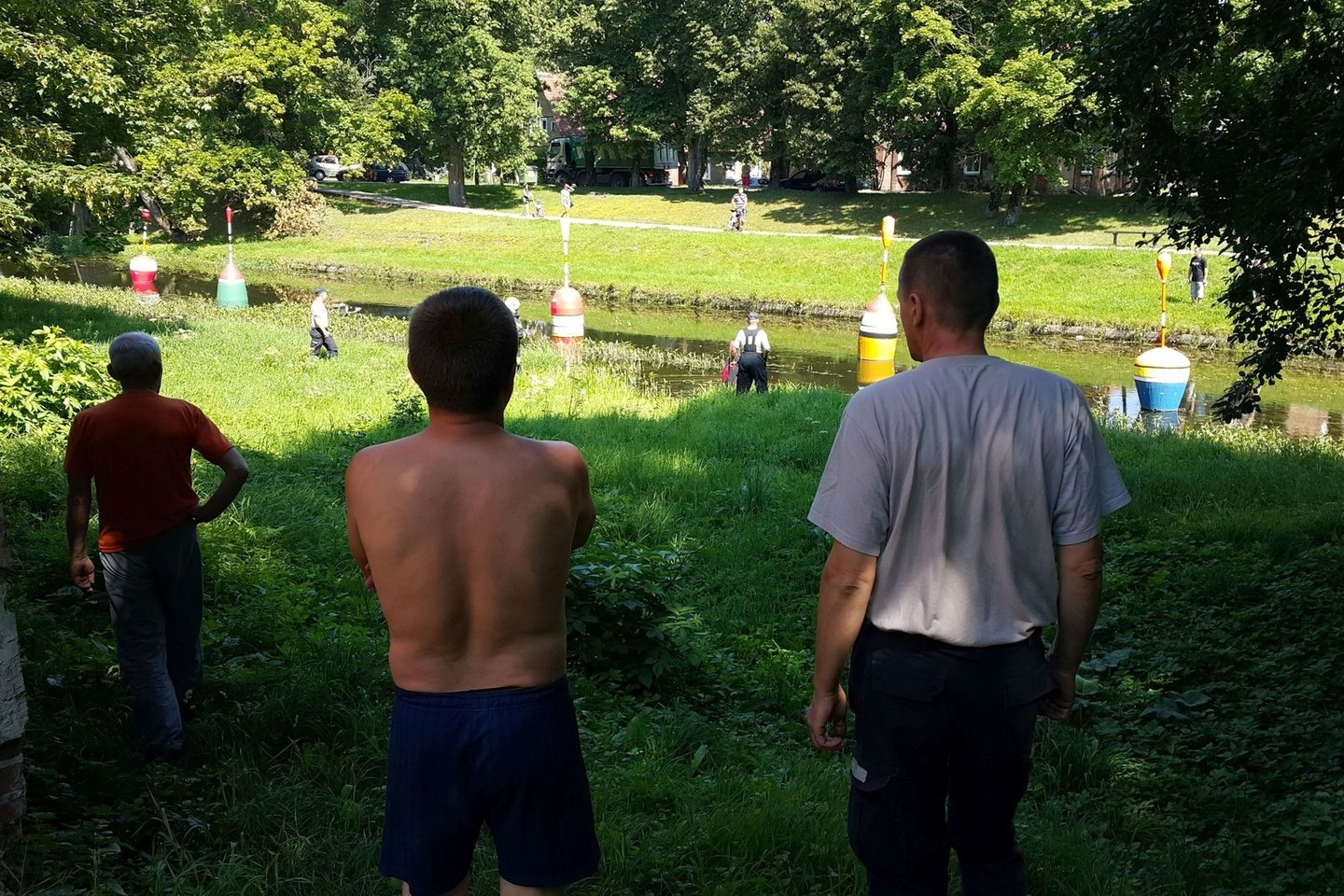 Šilutėje „skęstantis“ žmogus gelbėtojus sukėlė ant kojų.