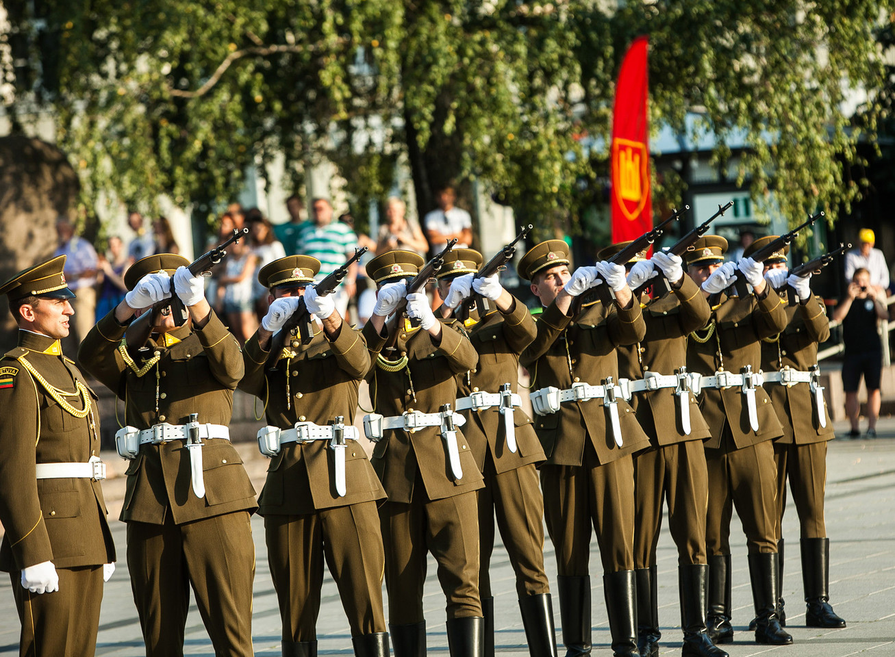 Pergalės Klecko mūšyje minėjimas.<br>D.Labučio (ELTA) nuotr.