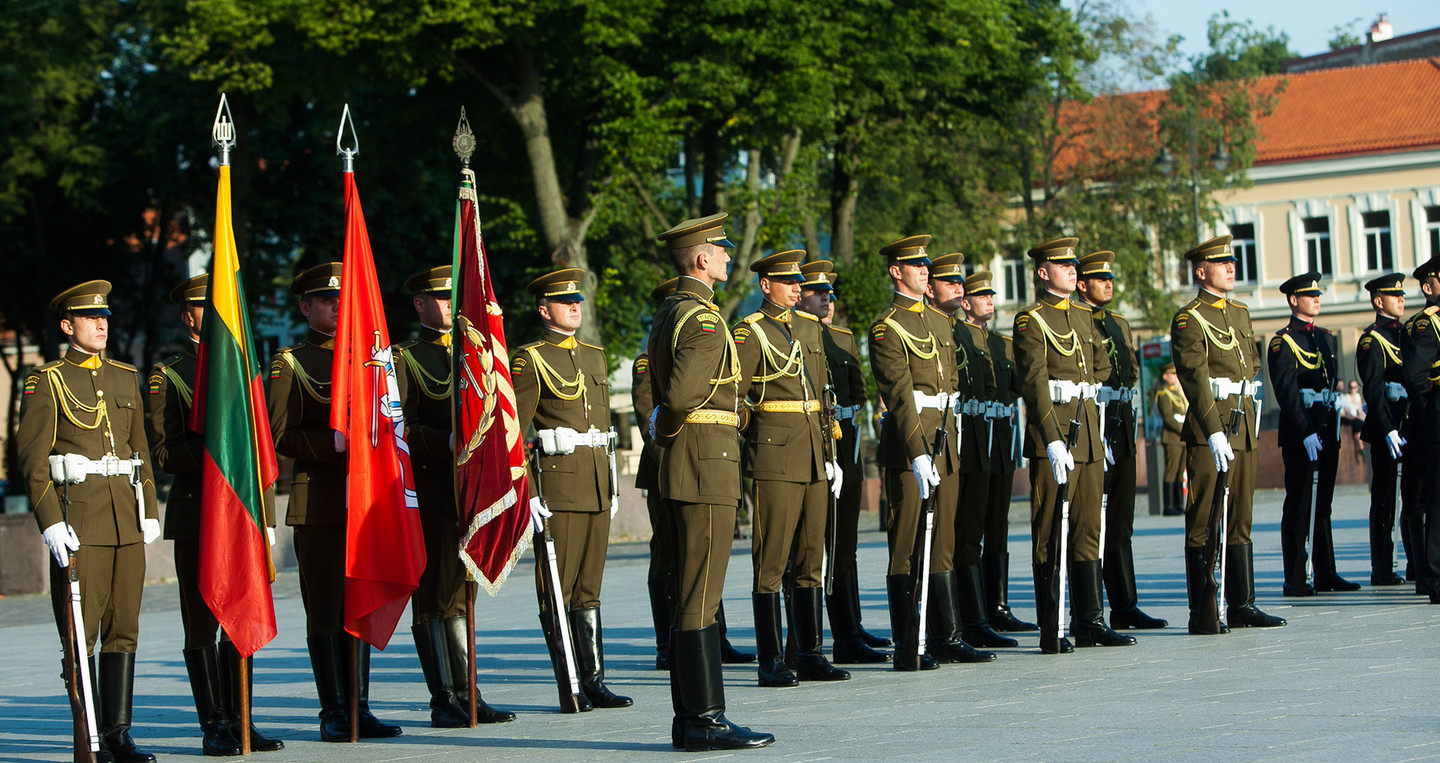 Pergalės Klecko mūšyje minėjimas.<br>D.Labučio (ELTA) nuotr.