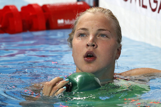 Į finalą patekusi R.Meilutytė: „Norėjau plaukti geriau nei ryte“